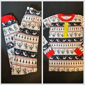 HANNA ANDERSON NIGHTMARE BEFORE XMAS JAMMIES SET!!! KIDS SIZE 12